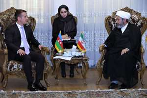 دیدار سفیر آذربایجان در ایران با رئیس سازمان فرهنگ و ارتباطات اسلامی 